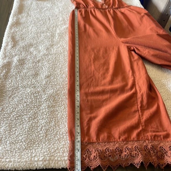 BILLABONG Burnt Orange Jumpsuit. Size M NWT - Picture 11 of 13